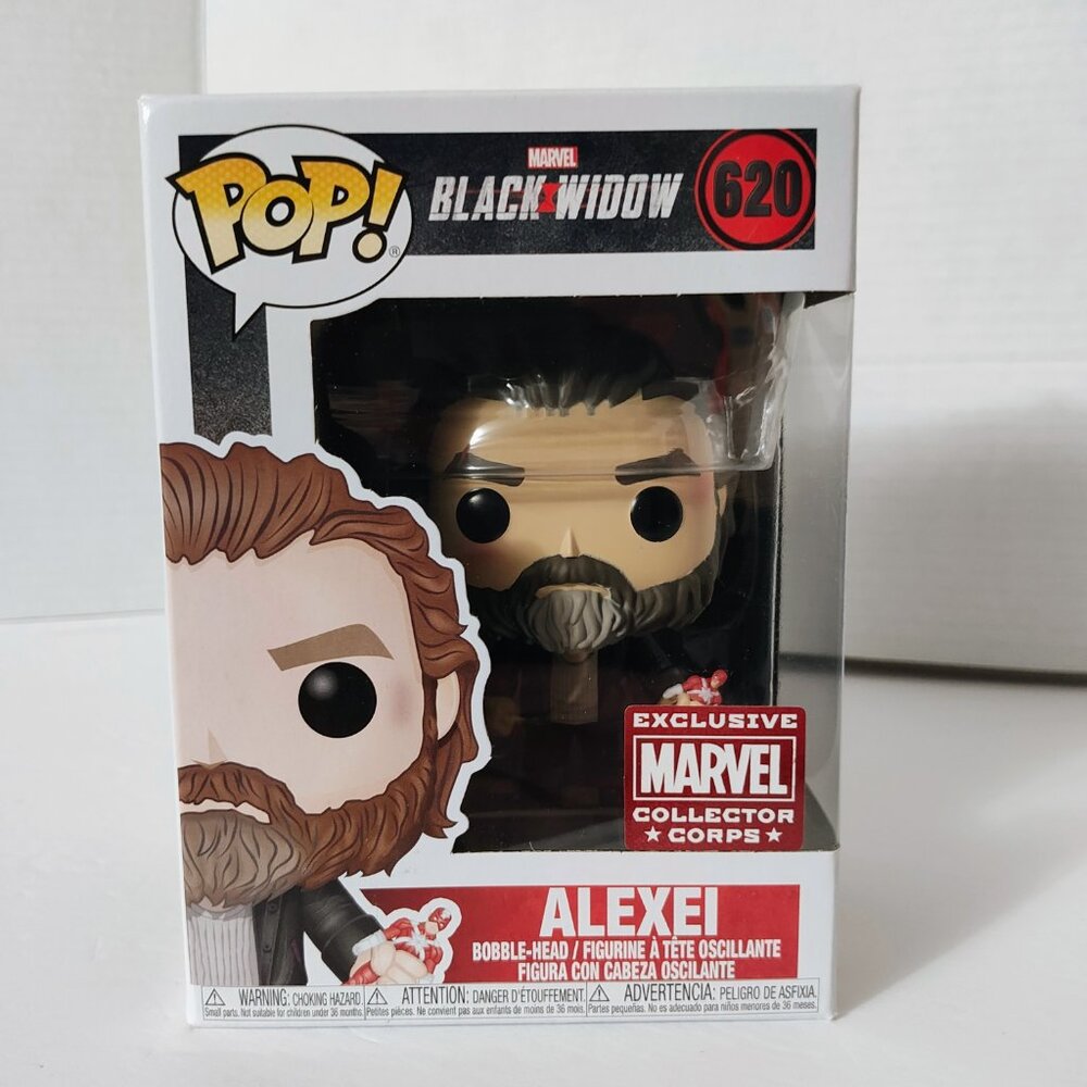 [2 for $10] Pop! Marvel - Black Widow - Alexei #620 (Collector Corps Exclusive)